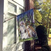 Load image into Gallery viewer, Shih Tzu Flag Canvas House Size