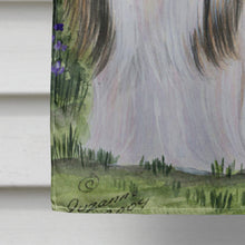 Load image into Gallery viewer, Shih Tzu Flag Canvas House Size