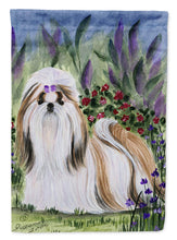 Load image into Gallery viewer, Shih Tzu Garden Flag – Decorative Outdoor Yard Flag