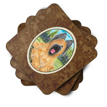 Load image into Gallery viewer, Briard Coasters - Set of 4 Lightweight Foam, Absorbent Drink Coasters