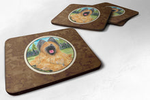 Load image into Gallery viewer, Briard Coasters - Set of 4 Lightweight Foam, Absorbent Drink Coasters