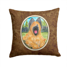 Load image into Gallery viewer, Briard Throw Pillow - 14x14 Decorative Pillow – Art for Your Home &amp; Patio