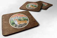 Load image into Gallery viewer, Corgi Coasters - Set of 4 Lightweight Foam, Absorbent Drink Coasters