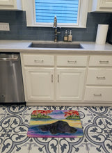 Load image into Gallery viewer, Curly Coated Retriever Machine Washable Memory Foam Mat SS8043RUG