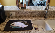 Load image into Gallery viewer, Westie Dish Drying Mat – Absorbent, Artistic Kitchen Essentials SS8052DDM