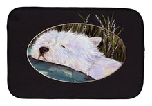 Load image into Gallery viewer, Westie Dish Drying Mat – Absorbent, Artistic Kitchen Essentials SS8052DDM