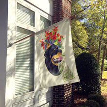 Load image into Gallery viewer, Rottweiler Flag Canvas House Size