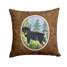 Load image into Gallery viewer, Rottweiler Throw Pillow - 14x14 Decorative Pillow – Art for Your Home &amp; Patio