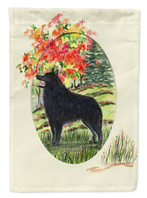 Load image into Gallery viewer, Schipperke Flag Canvas House Size
