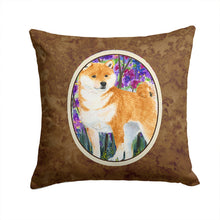 Load image into Gallery viewer, Shiba Inu Throw Pillow - 14x14 Decorative Pillow – Art for Your Home &amp; Patio