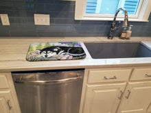 Load image into Gallery viewer, Alaskan Malamute Dish Drying Mat – Absorbent, Artistic Kitchen Essentials SS8062DDM