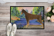 Load image into Gallery viewer, Doberman Doormat - 24x36 Decorative Floor Mat – Indoor/Outdoor Rug with Artistic Flair Doormat