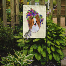 Load image into Gallery viewer, Papillon Garden Flag – Decorative Outdoor Yard Flag