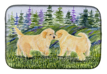 Load image into Gallery viewer, Golden Retriever Dish Drying Mat – Absorbent, Artistic Kitchen Essentials SS8102DDM