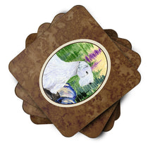 Load image into Gallery viewer, Sealyham Terrier Coasters - Set of 4 Lightweight Foam, Absorbent Drink Coasters