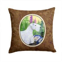 Load image into Gallery viewer, Sealyham Terrier Throw Pillow - 14x14 Decorative Pillow – Art for Your Home &amp; Patio