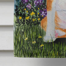 Load image into Gallery viewer, Basenji Flag Canvas House Size