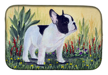Load image into Gallery viewer, French Bulldog Dish Drying Mat – Absorbent, Artistic Kitchen Essentials SS8109DDM