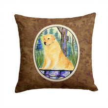 Load image into Gallery viewer, Golden Retriever Throw Pillow - 14x14 Decorative Pillow – Art for Your Home &amp; Patio