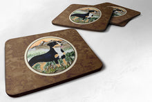 Load image into Gallery viewer, Entlebucher Mountain Dog Coasters - Set of 4 Lightweight Foam, Absorbent Drink Coasters