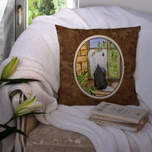 Load image into Gallery viewer, Chinese Crested Throw Pillow - 14x14 Decorative Pillow – Art for Your Home &amp; Patio