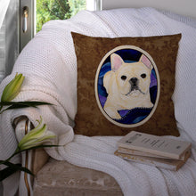 Load image into Gallery viewer, French Bulldog Throw Pillow - 14x14 Decorative Pillow – Art for Your Home &amp; Patio