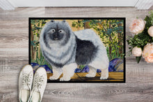 Load image into Gallery viewer, Keeshond Doormat - 24x36 Decorative Floor Mat – Indoor/Outdoor Rug with Artistic Flair Doormat
