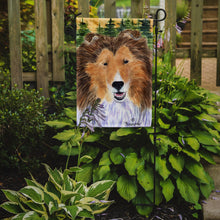Load image into Gallery viewer, Sheltie Garden Flag – Decorative Outdoor Yard Flag