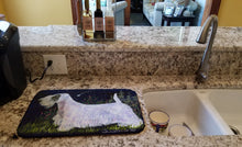 Load image into Gallery viewer, Sealyham Terrier Dish Drying Mat – Absorbent, Artistic Kitchen Essentials SS8145DDM