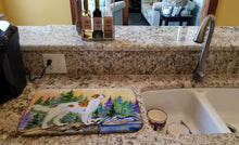 Load image into Gallery viewer, Setter Dish Drying Mat – Absorbent, Artistic Kitchen Essentials SS8146DDM