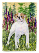 Load image into Gallery viewer, English Bulldog Flag Canvas House Size