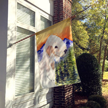 Load image into Gallery viewer, Bedlington Terrier Flag Canvas House Size