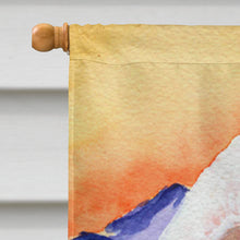 Load image into Gallery viewer, Bedlington Terrier Flag Canvas House Size