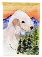 Load image into Gallery viewer, Bedlington Terrier Garden Flag – Decorative Outdoor Yard Flag