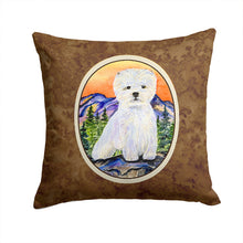 Load image into Gallery viewer, Westie Throw Pillow - 14x14 Decorative Pillow – Art for Your Home &amp; Patio