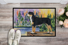 Load image into Gallery viewer, Greater Swiss Mountain Dog Doormat - 24x36 Decorative Floor Mat – Indoor/Outdoor Rug with Artistic Flair Doormat