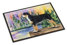 Load image into Gallery viewer, Greater Swiss Mountain Dog Doormat - 24x36 Decorative Floor Mat – Indoor/Outdoor Rug with Artistic Flair Doormat