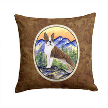 Load image into Gallery viewer, Boston Terrier Throw Pillow - 14x14 Decorative Pillow – Art for Your Home &amp; Patio