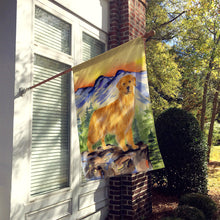 Load image into Gallery viewer, Golden Retriever Flag Canvas House Size