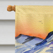 Load image into Gallery viewer, Golden Retriever Flag Canvas House Size