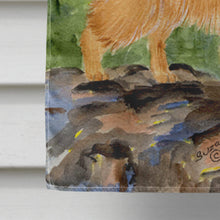 Load image into Gallery viewer, Golden Retriever Flag Canvas House Size