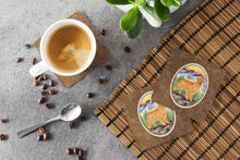 Load image into Gallery viewer, Golden Retriever Coasters - Set of 4 Lightweight Foam, Absorbent Drink Coasters