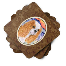 Load image into Gallery viewer, Cavalier Spaniel Coasters - Set of 4 Lightweight Foam, Absorbent Drink Coasters