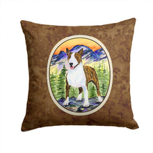 Load image into Gallery viewer, Bull Terrier Throw Pillow - 14x14 Decorative Pillow – Art for Your Home &amp; Patio