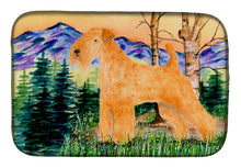 Load image into Gallery viewer, Lakeland Terrier Dish Drying Mat – Absorbent, Artistic Kitchen Essentials SS8168DDM