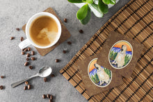 Load image into Gallery viewer, Brazilian Mastiff  / Fila Brasileiro  Coasters - Set of 4 Lightweight Foam, Absorbent Drink Coasters