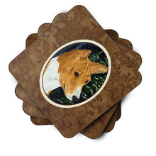 Load image into Gallery viewer, Basenji Coasters - Set of 4 Lightweight Foam, Absorbent Drink Coasters
