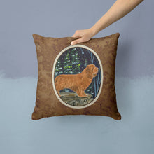 Load image into Gallery viewer, Sussex Spaniel Throw Pillow - 14x14 Decorative Pillow – Art for Your Home &amp; Patio