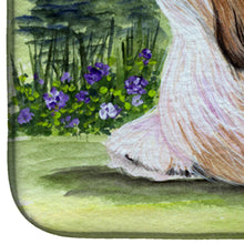 Load image into Gallery viewer, Shih Tzu Dish Drying Mat – Absorbent, Artistic Kitchen Essentials SS8179DDM