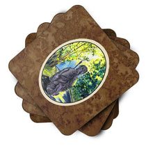 Load image into Gallery viewer, Afghan Hound Coasters - Set of 4 Lightweight Foam, Absorbent Drink Coasters